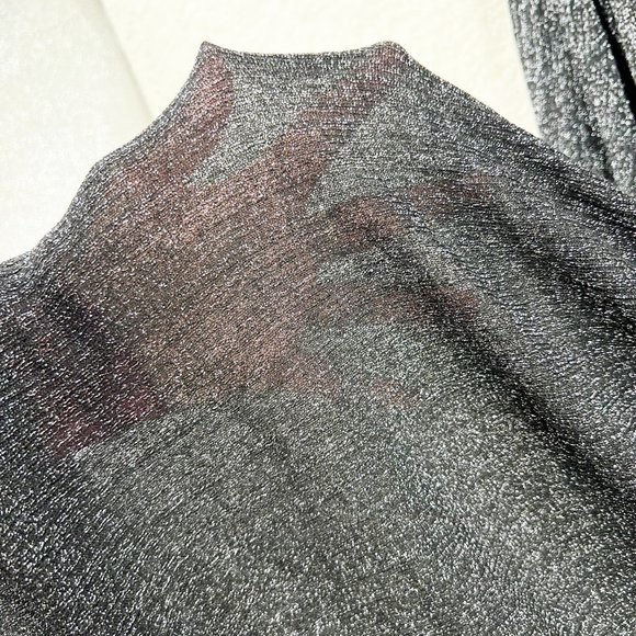 Zara Metallic Thread Knit Dress Size M Limited Edition NEW - Picture 11 of 16